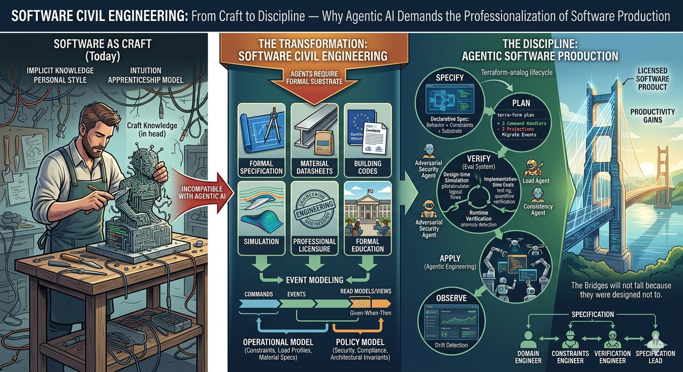 Software Civil Engineering: From Craft to Discipline